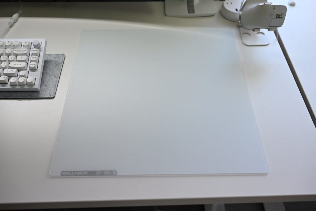 WALLHACK SP004【レビュー】｜初めてのガラスマウスパッドに挑戦