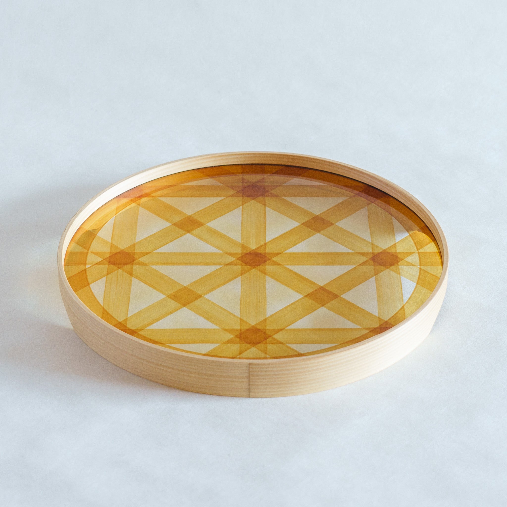 輪島塗 涛華堂 八井珠蔵 小判形 卓 螺鈿 貝梨地 木製 花台【