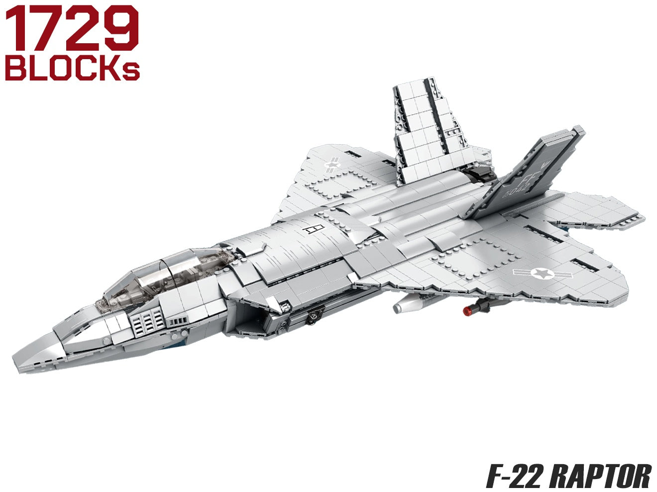 AFM F-22 ラプター 1729Blocks | ミリタリーベース – ミリタリーベース
