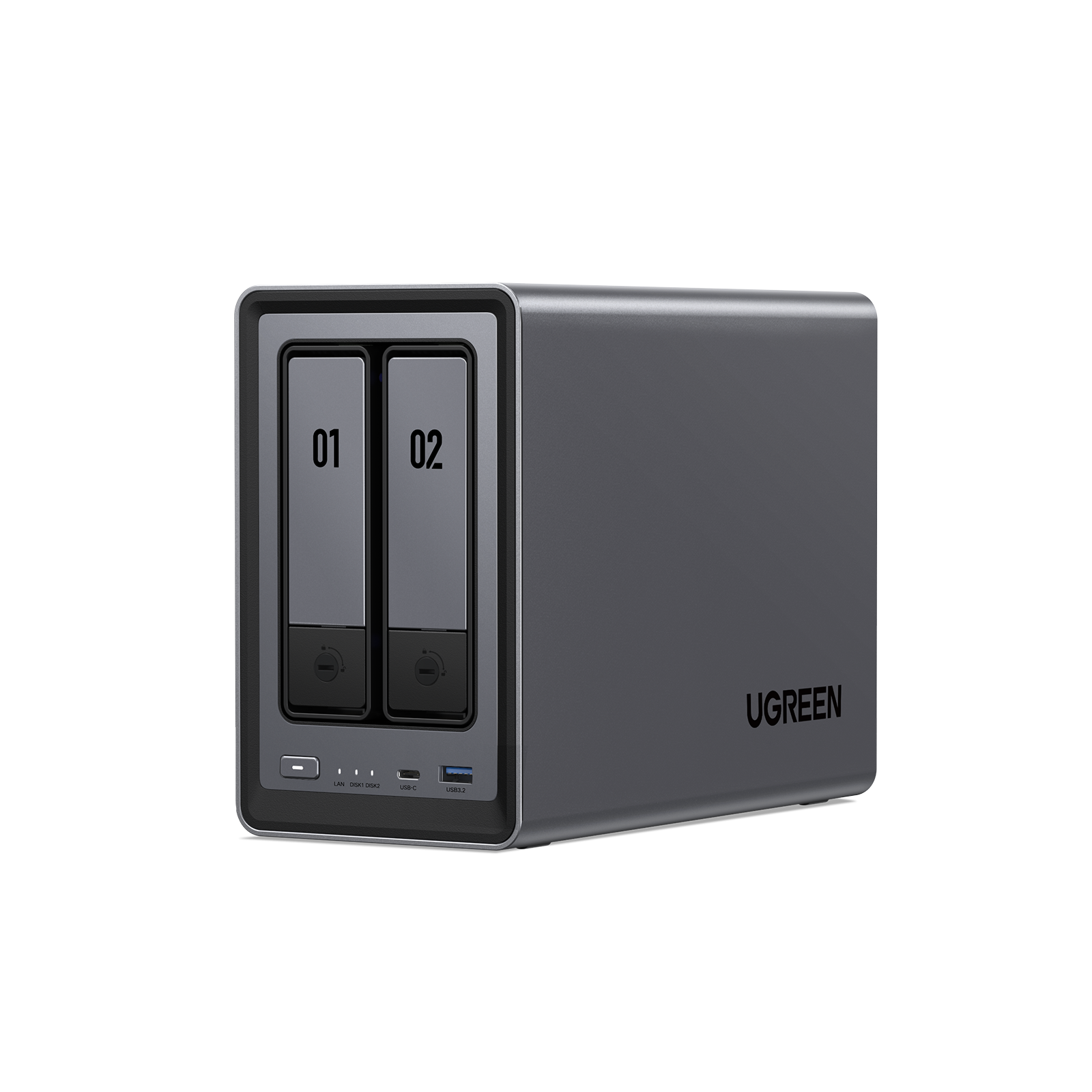 UGREEN NAS 2 ベイ｜76TB大容量と30日間の安心お試し