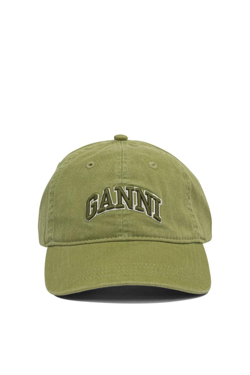GANNI ガニー｜Cap Hat グリーンキャップハット 公式通販｜NO WALL