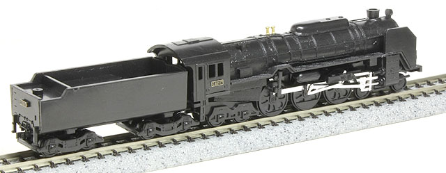 Nゲージ蒸気機関車のプラキット-C62