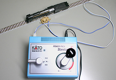 違うメーカーの電動ポイントを動かす