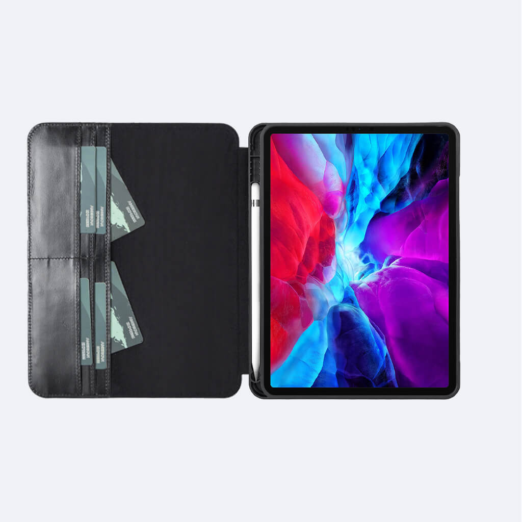 Luxury-Black-Leather-iPad-10.2