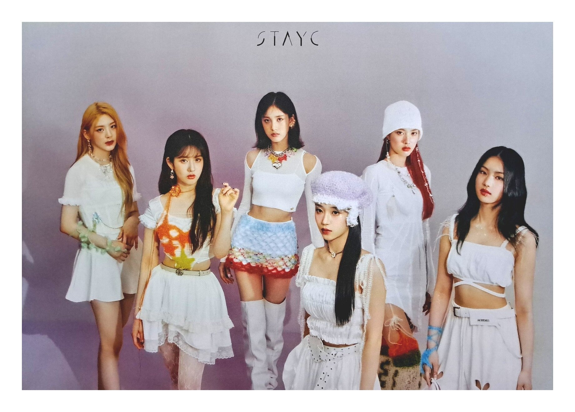 Stayc 3rd Mini Album We Need Love Official Poster - Photo Concept