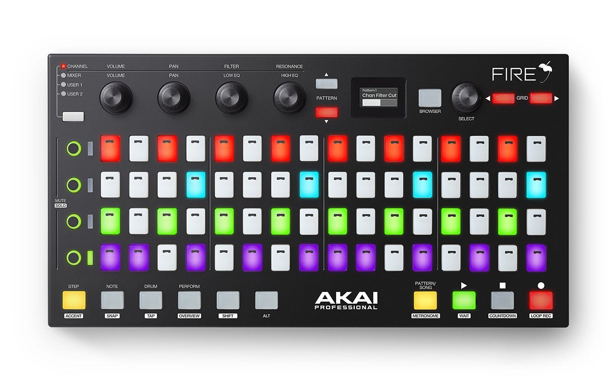 AKAI FIRE Performance Controller for FL Studio (includes FL Studio