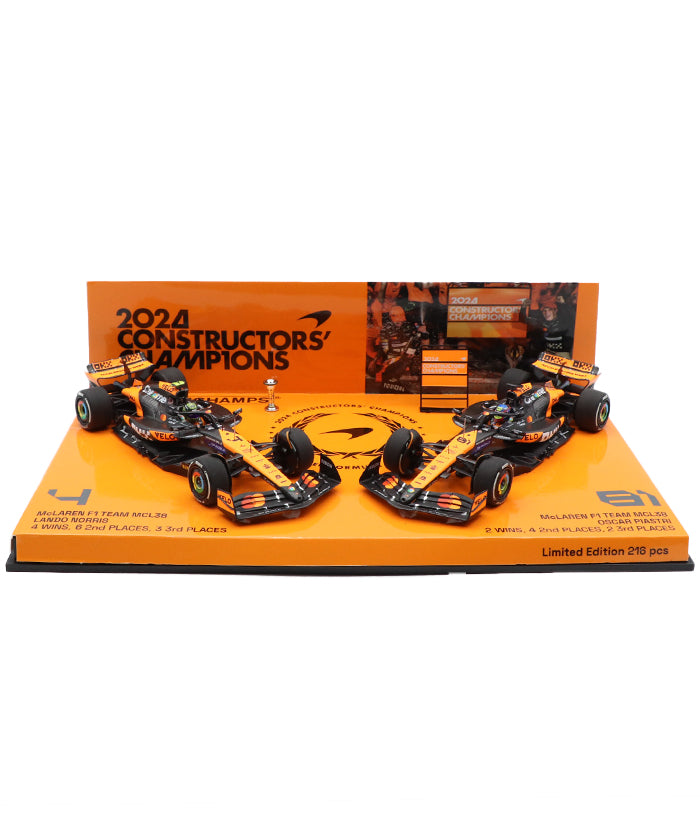 マクラーレン F1チーム MCL38 ランド・ノリス＆オスカー・ピアストリ