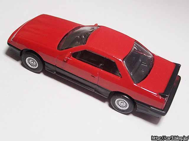 ガチャ京商で狙い目1／100日産スカイラインRS-X TURBO Cレッド