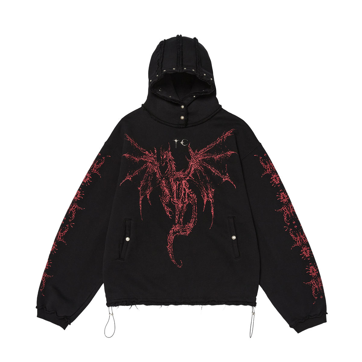 Dragon Stud hoodie – thug club