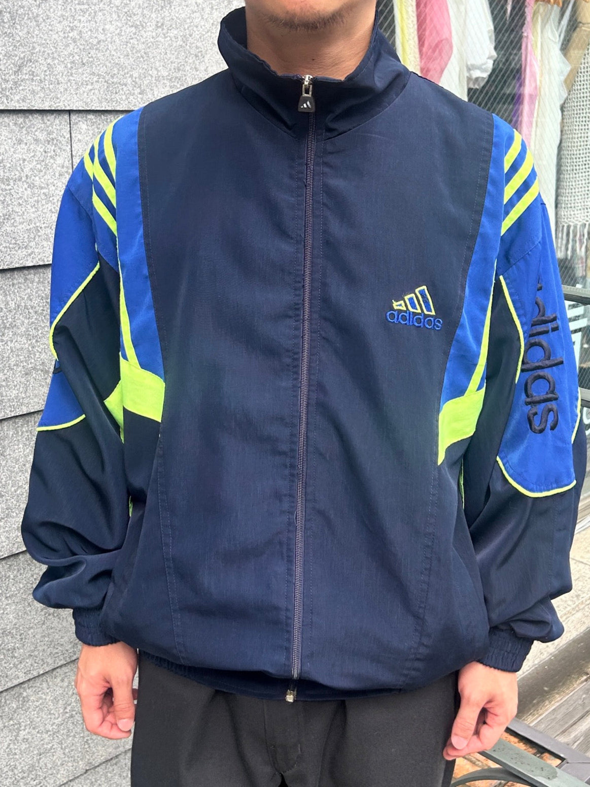 90's adidas「EQUIPMENT」ナイロンジャケット – FUJI STORE