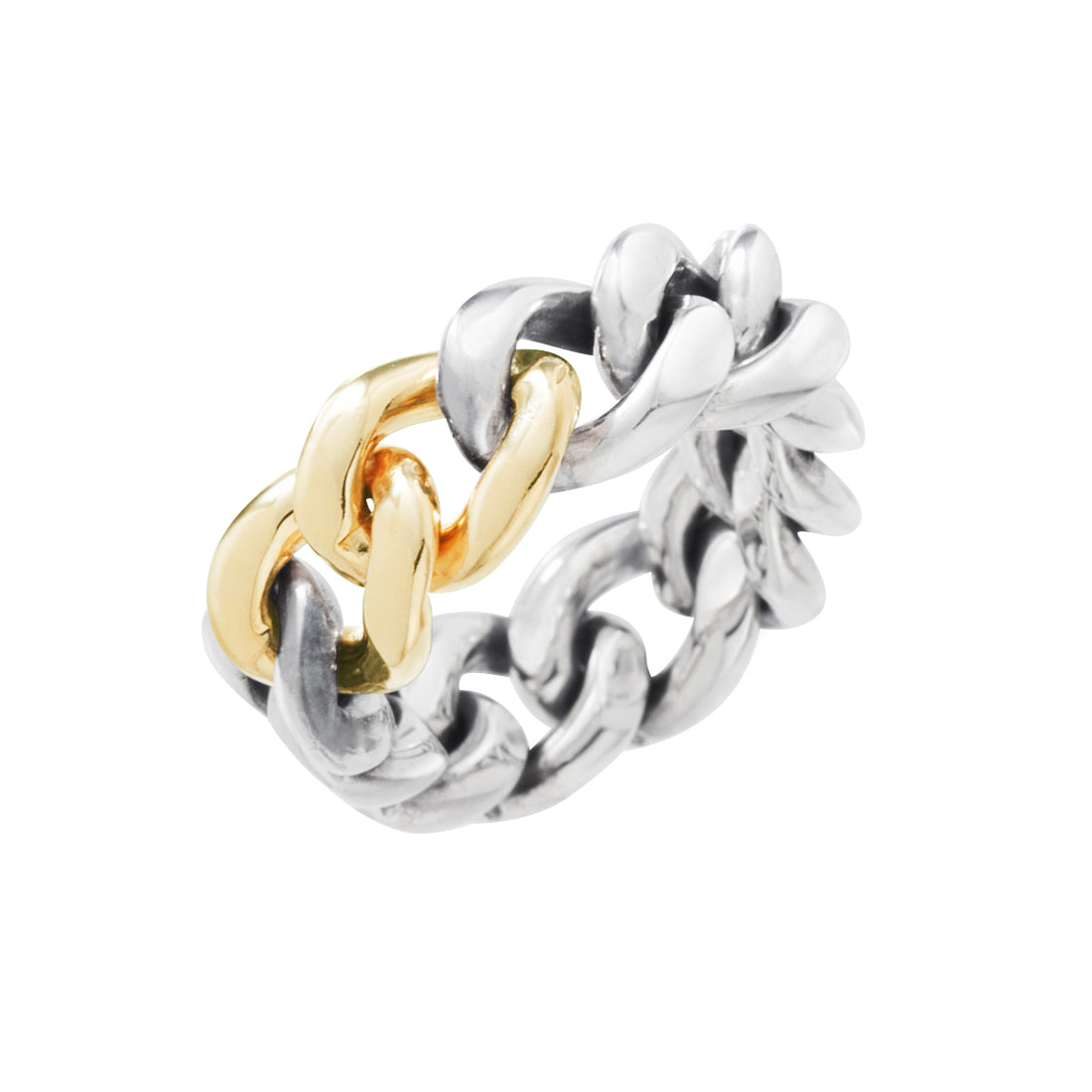 Curb Chain Combination Ring