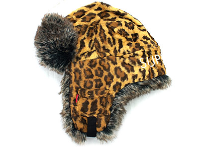 Supreme 'Leopard Trooper Hat'レオパード トルーパーハット