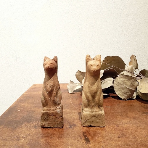 今戸焼の鉄砲狐をUPしました | アトリエウチノ｜atelier uchino