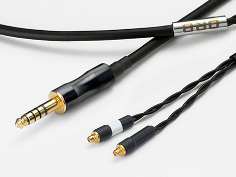 ORB、4.4mm 5極バランス端子のMMCXリケーブル。2ピン/FitEar