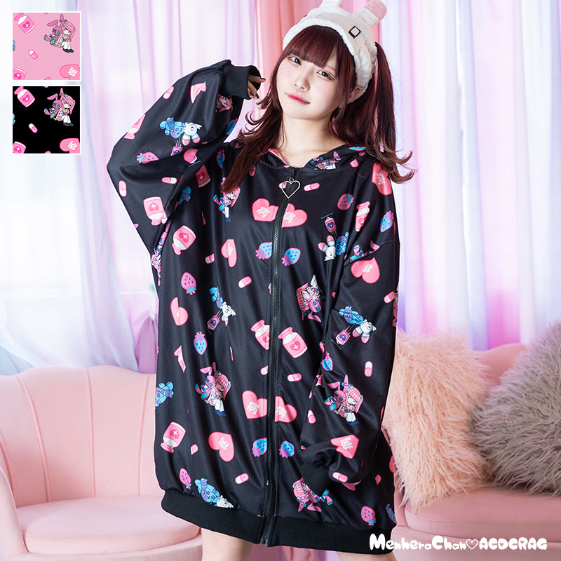 Pメンヘラチャンミルネロ ZIPパーカー – ACDC RAG