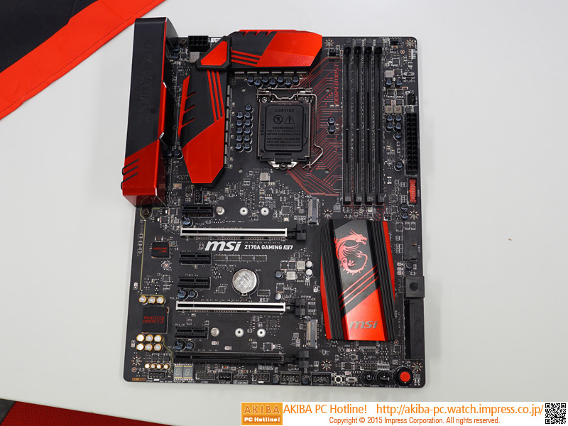 MSIのZ170マザーは5モデル発売、ゲーム向けモデル中心の構成 - AKIBA