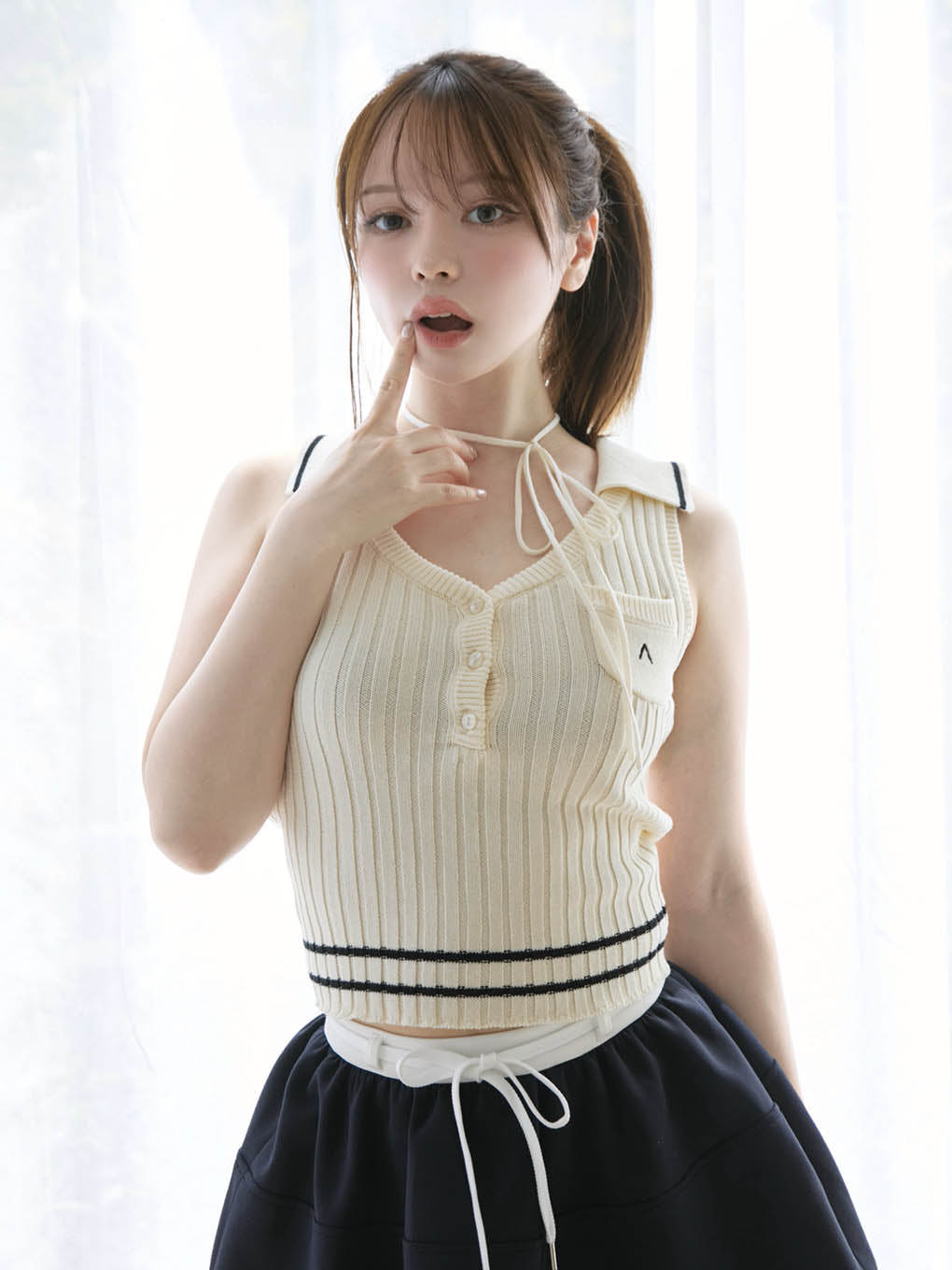 ANDMARY】Ami line tops