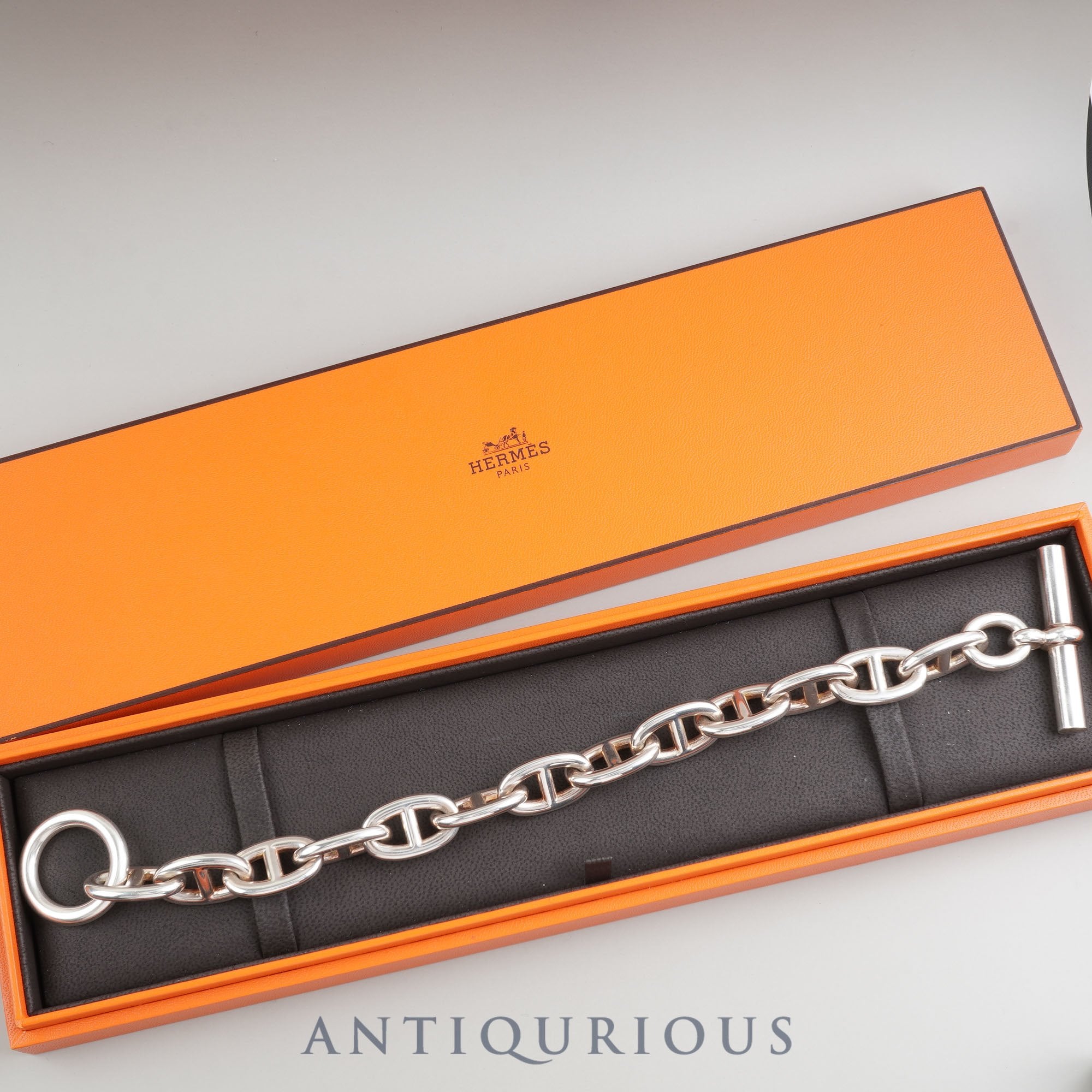 エルメス ブレスレット シェーヌダンクル TGM 13コマ SV925 箱 | 東京