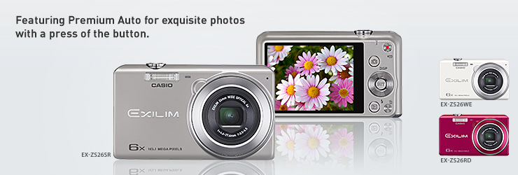 EX-ZS26 - STANDARD - Digital Cameras - CASIO