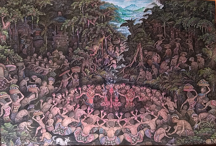 バリ絵画の商品ページ