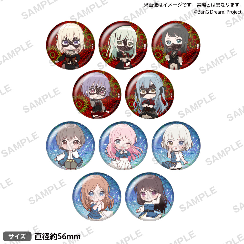 BanG Dream! Ave Mujica トレーディングホログラム缶バッジ【PACK