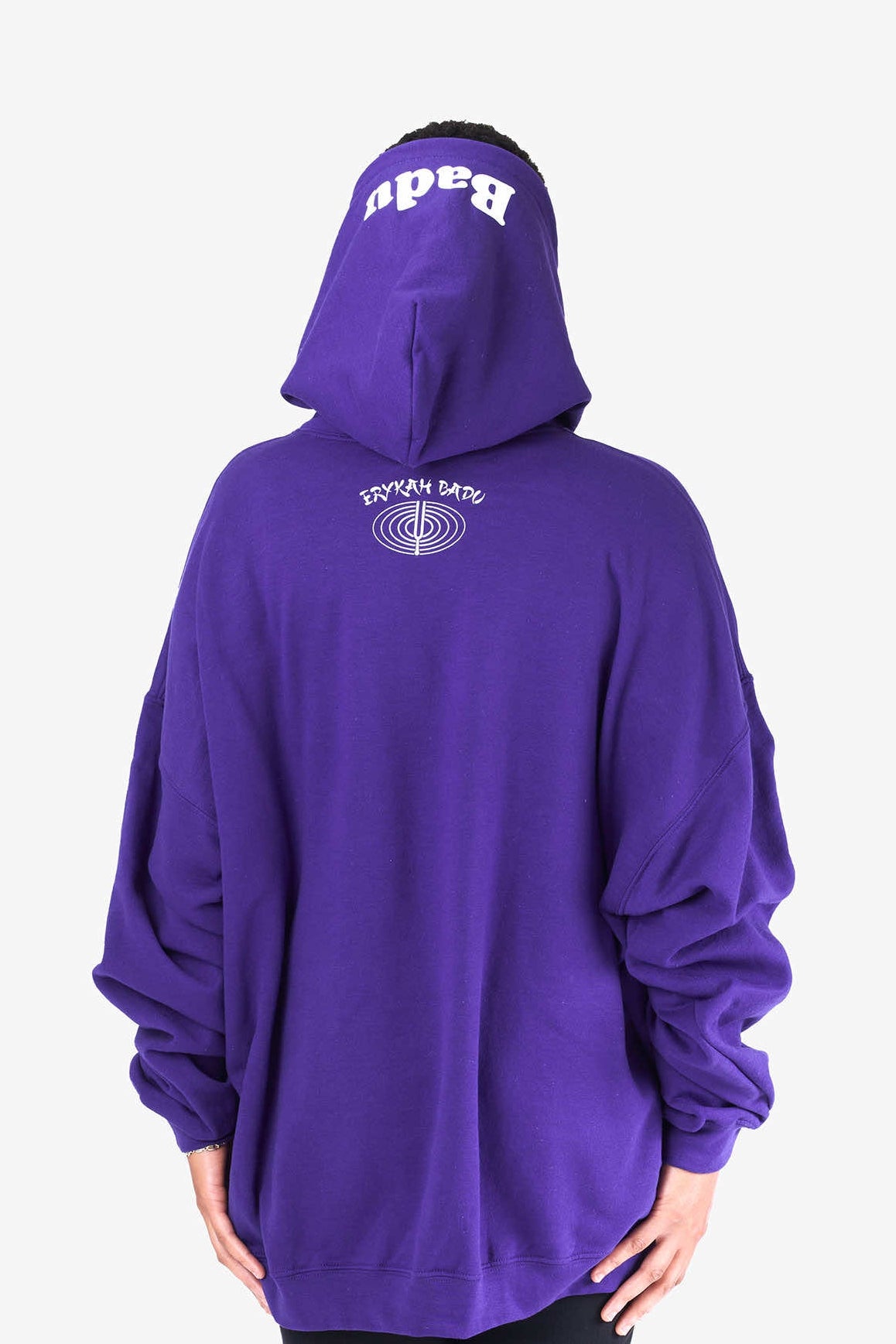 Agitation Lyric Hoodie - Purple – Badu World Market