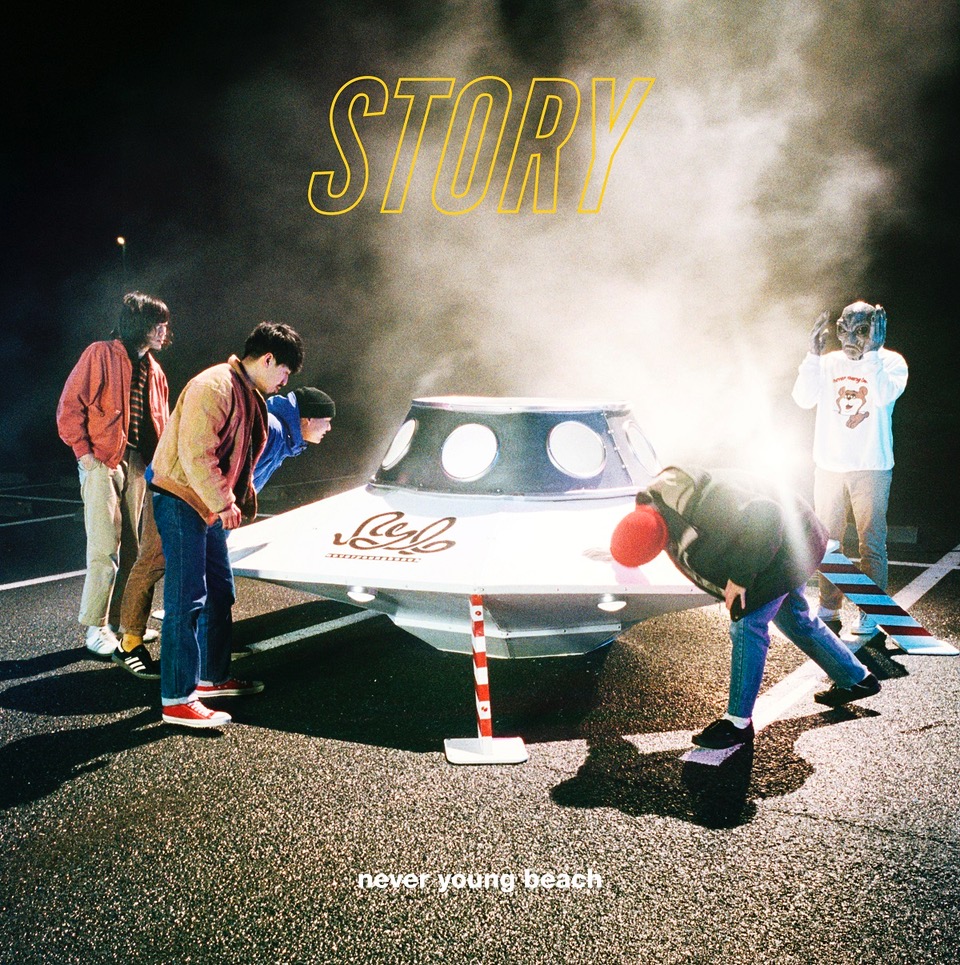 never young beach 4th Album 『STORY』CDジャケット、アーティスト