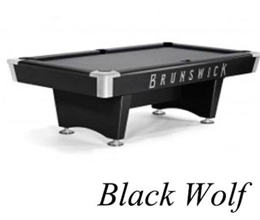 中古 : Brunswick ビリヤード台 9フィート 付属品付き 中古