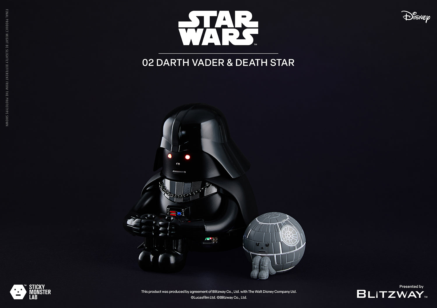 SML STAR WARS 02 DARTH VADER and DEATH STAR – BLITZWAY JAPAN