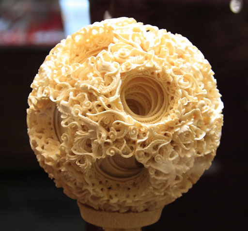 象牙多層球 | 象牙と石の彫刻美術館～ジュエルピア～