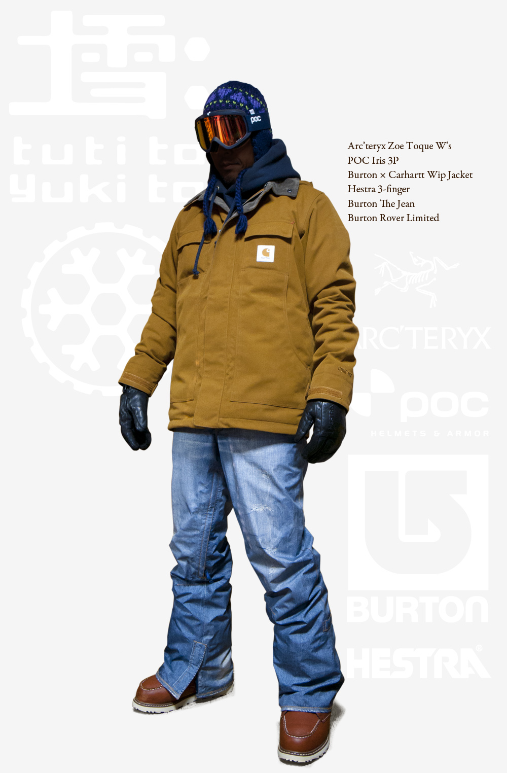 Burton x Carhartt WIP Jacket - 土と雪と: