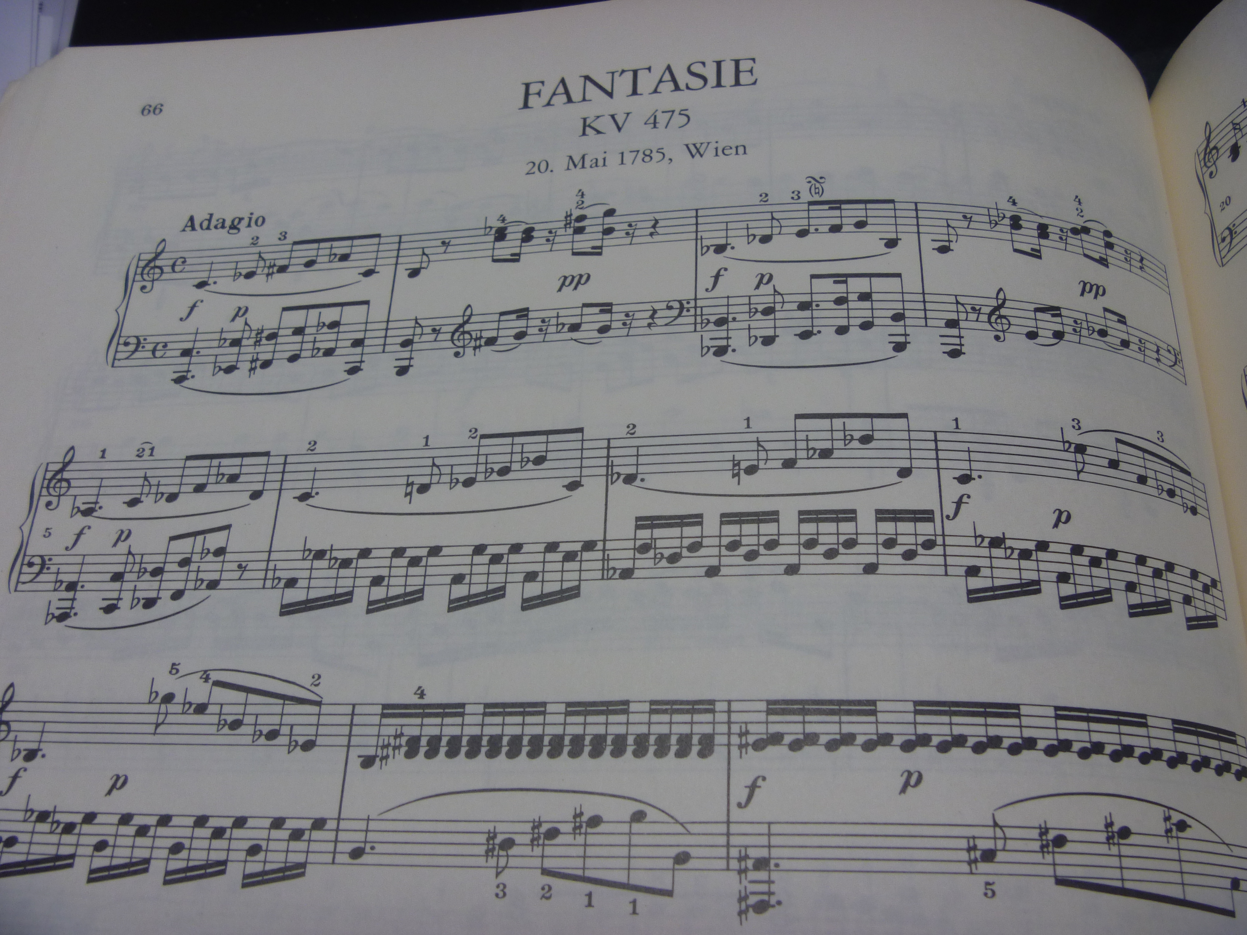 モーツァルト 幻想曲 ハ短調 K.475/モーツァルト ピアノ・ソナタ 第14