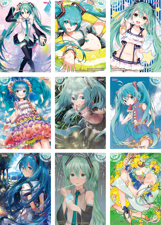 その他（グッズ）】「初音ミク クリアカードコレクションガム3」が5月