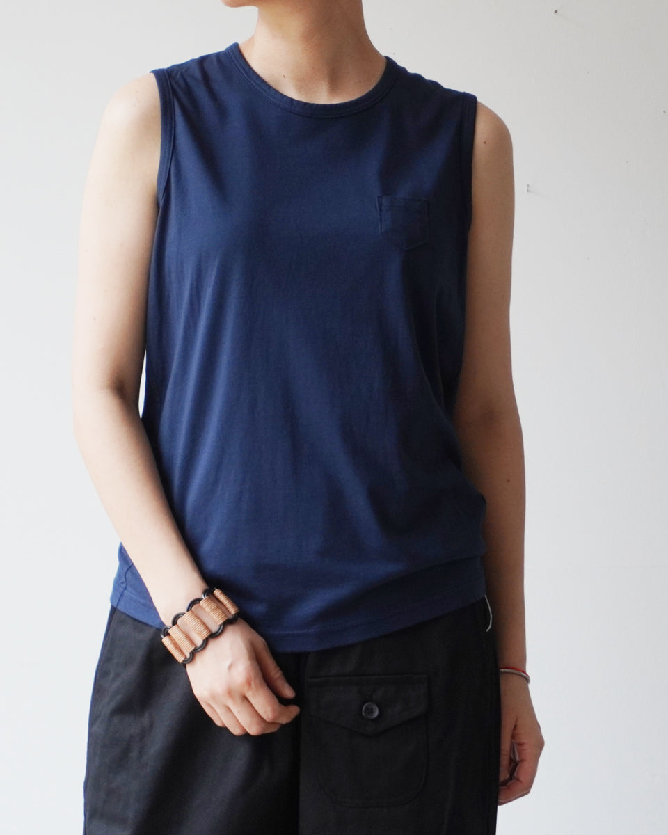 ゴーシュ オーガニックスビン天竺 / タンクトップ / 5色【正規販売店