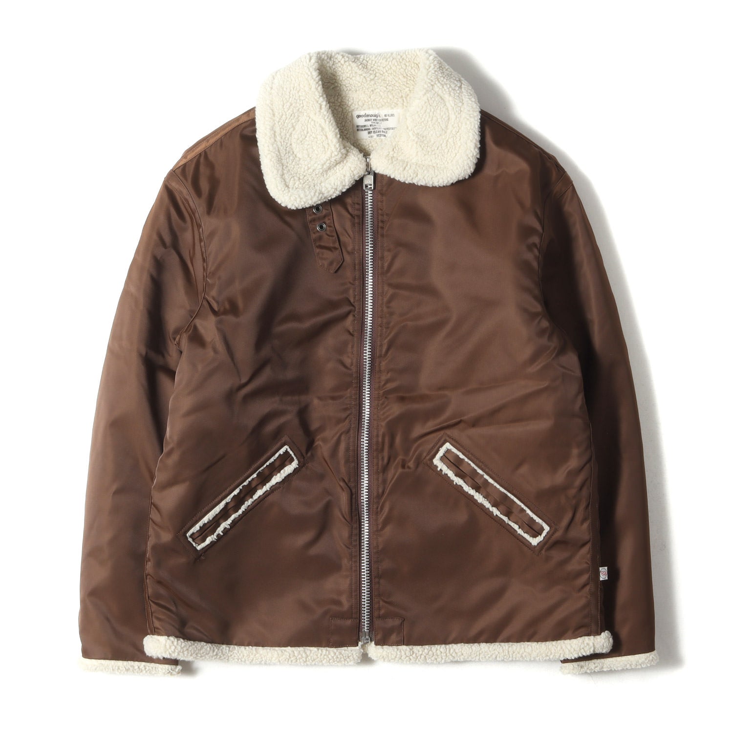 GOOD ENOUGH (グッドイナフ) 90s B-6 ナイロン フライトジャケット