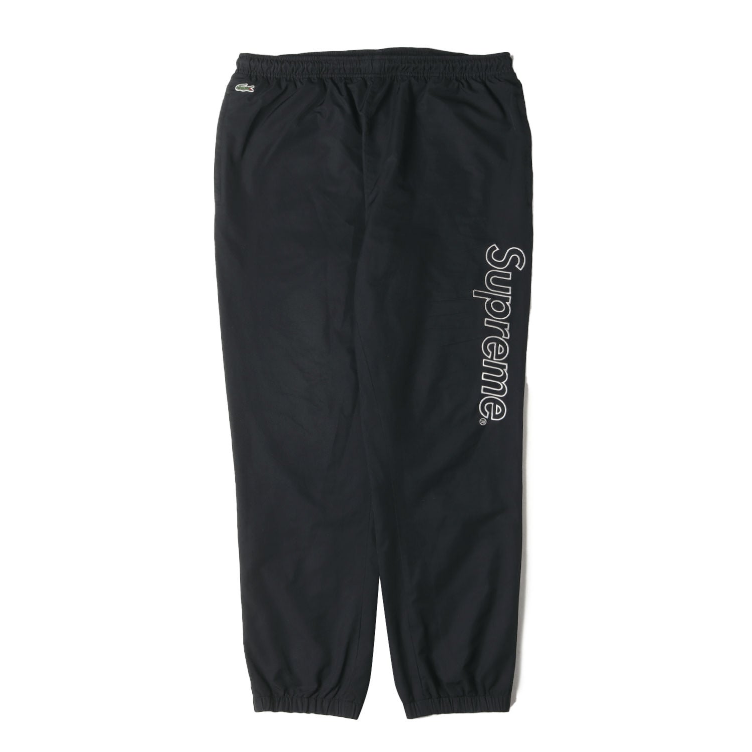 Supreme (シュプリーム) ×LACOSTE L!VE ブランドロゴ刺繍 トラック