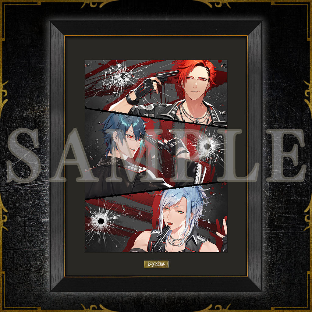 複製原画 08（黒曜・鷹見・晶） – ブラックスター -Theater Starless