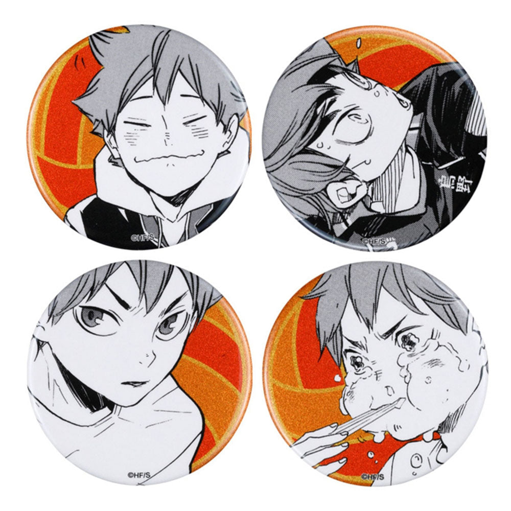 ハイキュー‼︎ ヒナガラスとめぐる四季 (秋) 缶バッジセット 第一弾