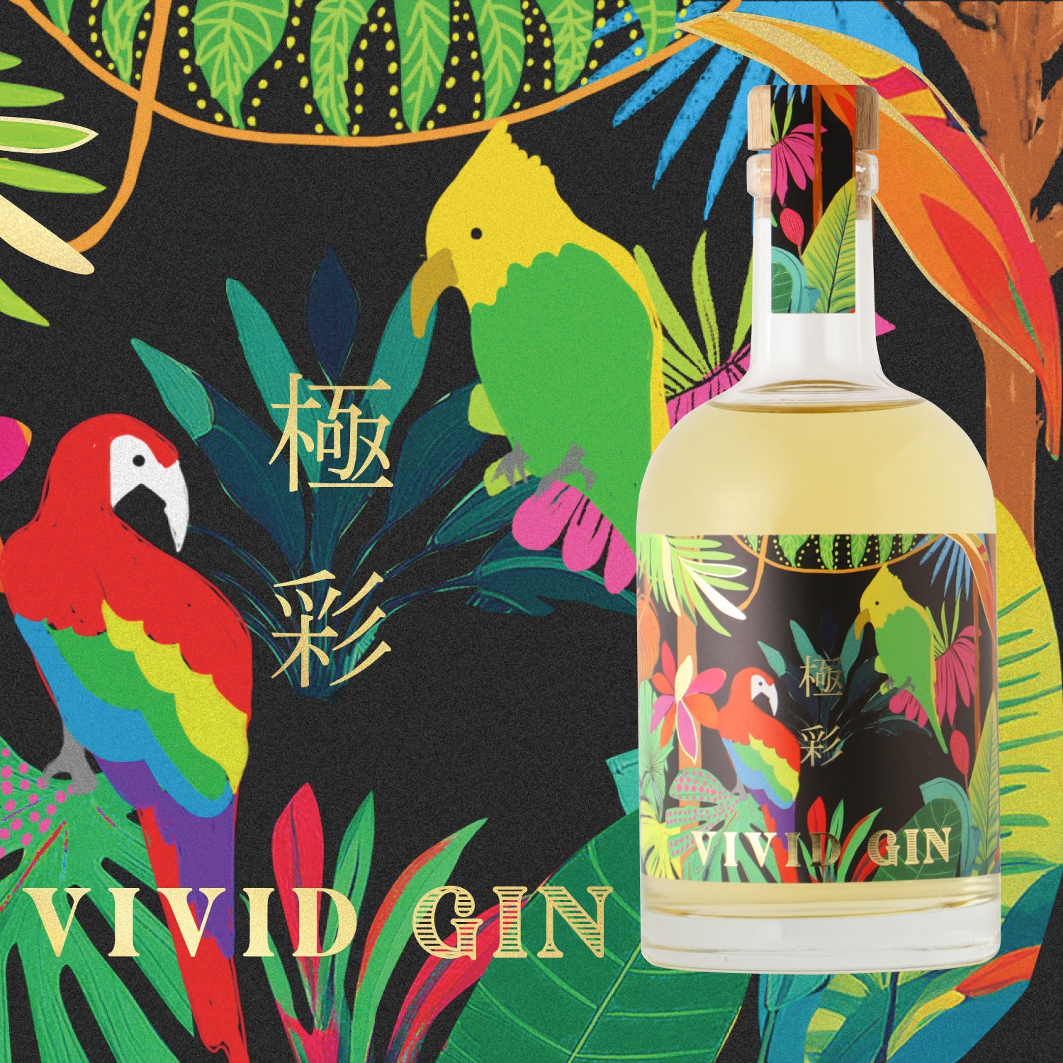 VIVID GIN -極彩- | 佐賀県のクラフトジン | クラフト酒・日本酒の通販