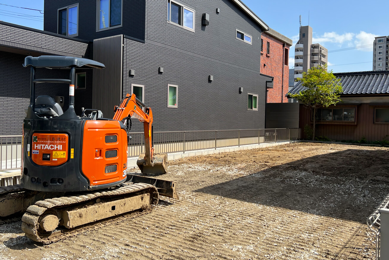 愛知県名古屋市昭和区で残土の処理・運搬をいたしました 【株式会社