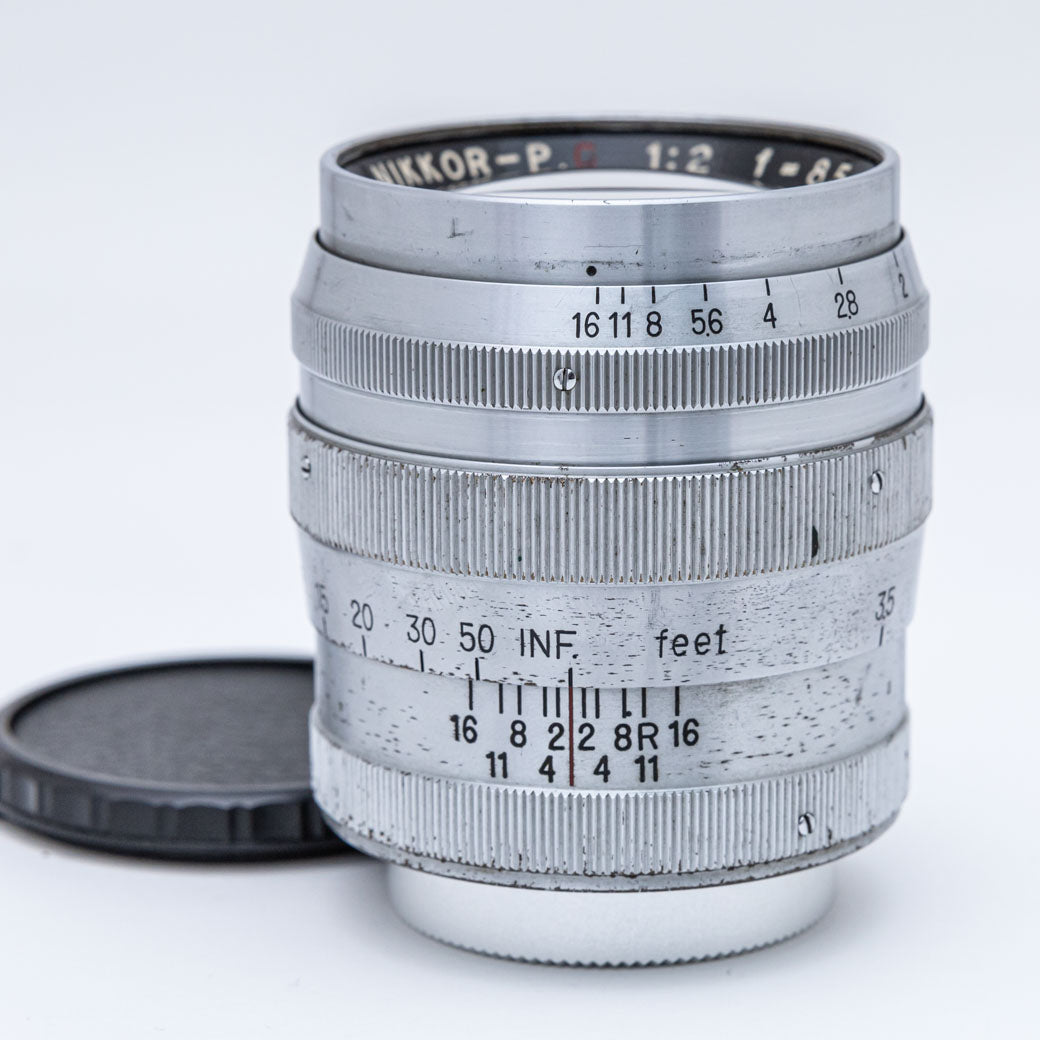 Nikon NIKKOR-P.C 8.5cm F2 Lマウント – ねりま中古カメラきつね堂