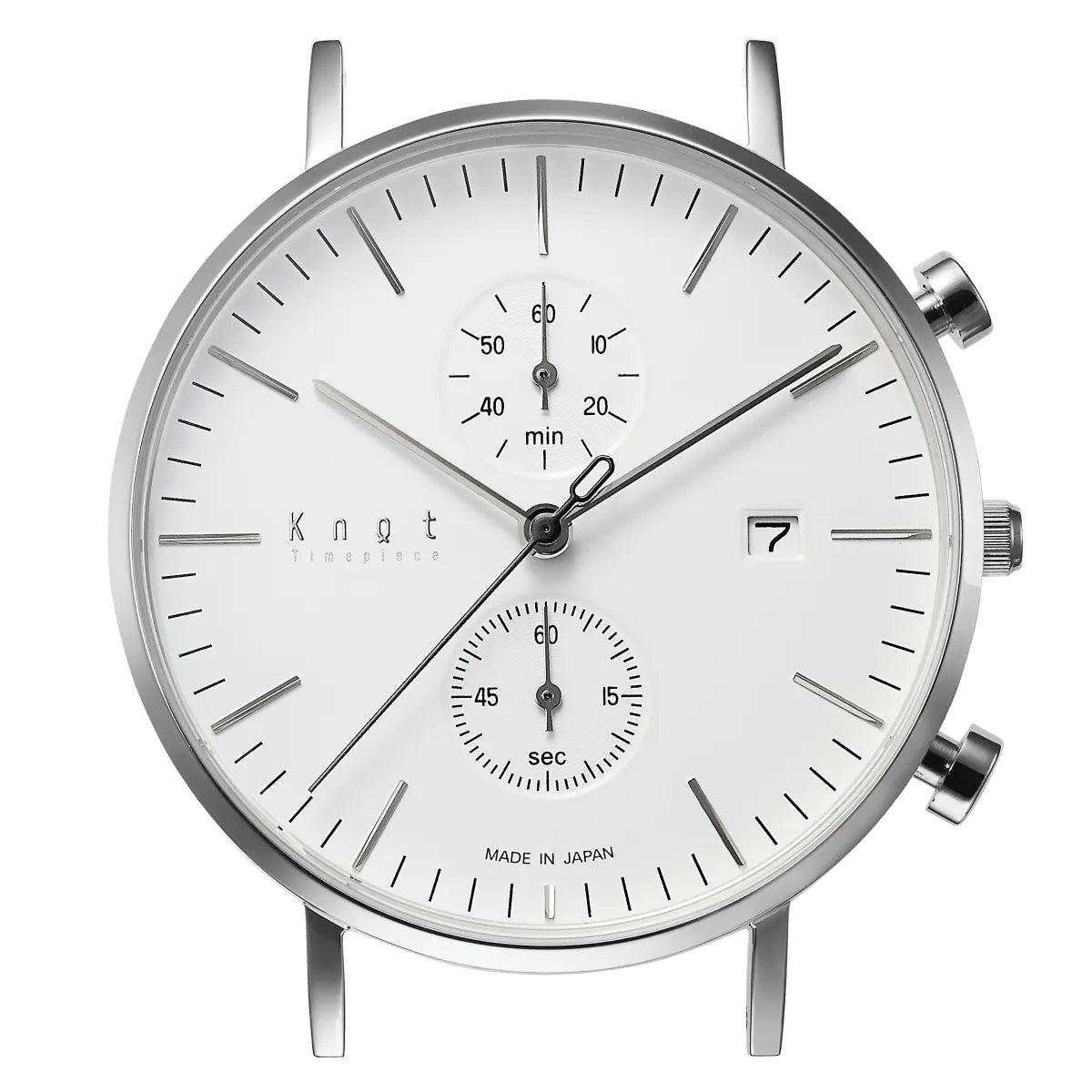 Knot CC-39SVWH 腕時計 メンズ レディース クォーツ ホワイト 日本製