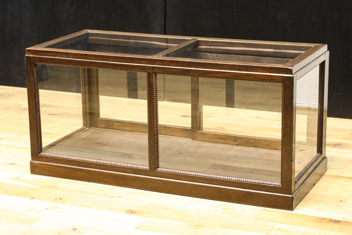 昭和レトロ‼ディスプレイが愉しめる五面ガラスケース BB2931 – 古福庵