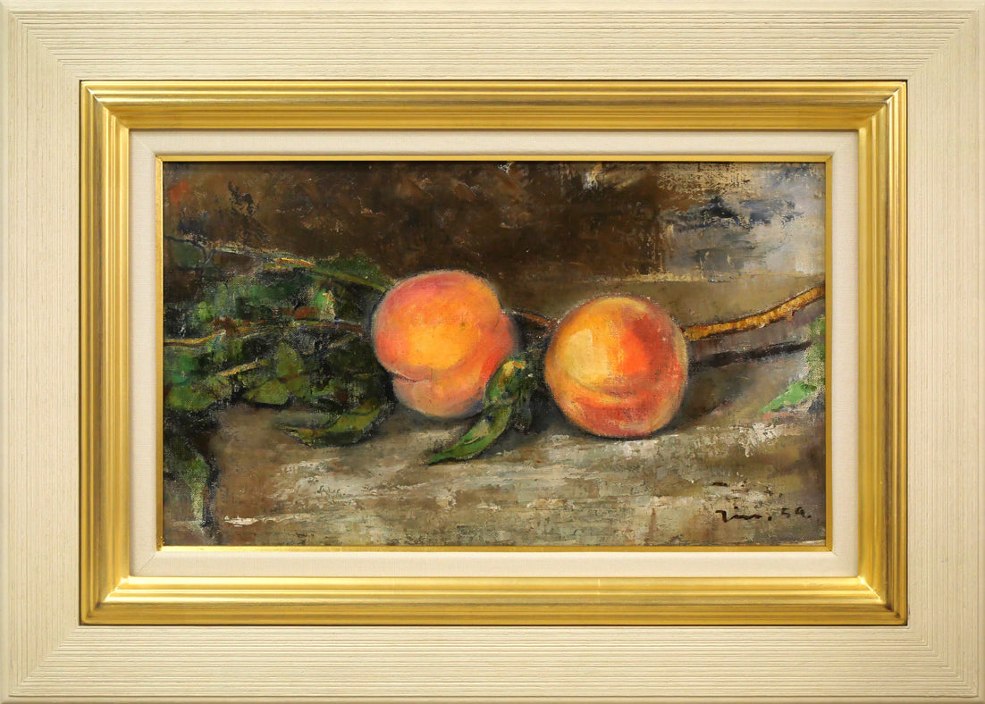 静物画 オレンジと葡萄 油彩画 サイズP6 【公式通販】