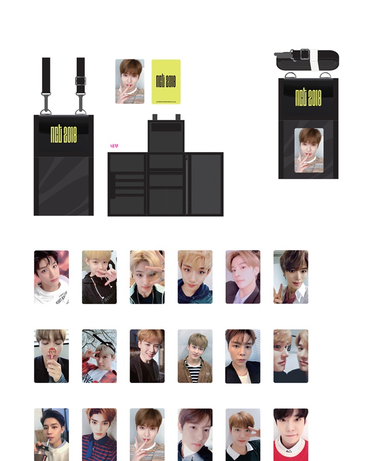 NCT 2018 Official Goods - Ticket Holder + Photocard Set