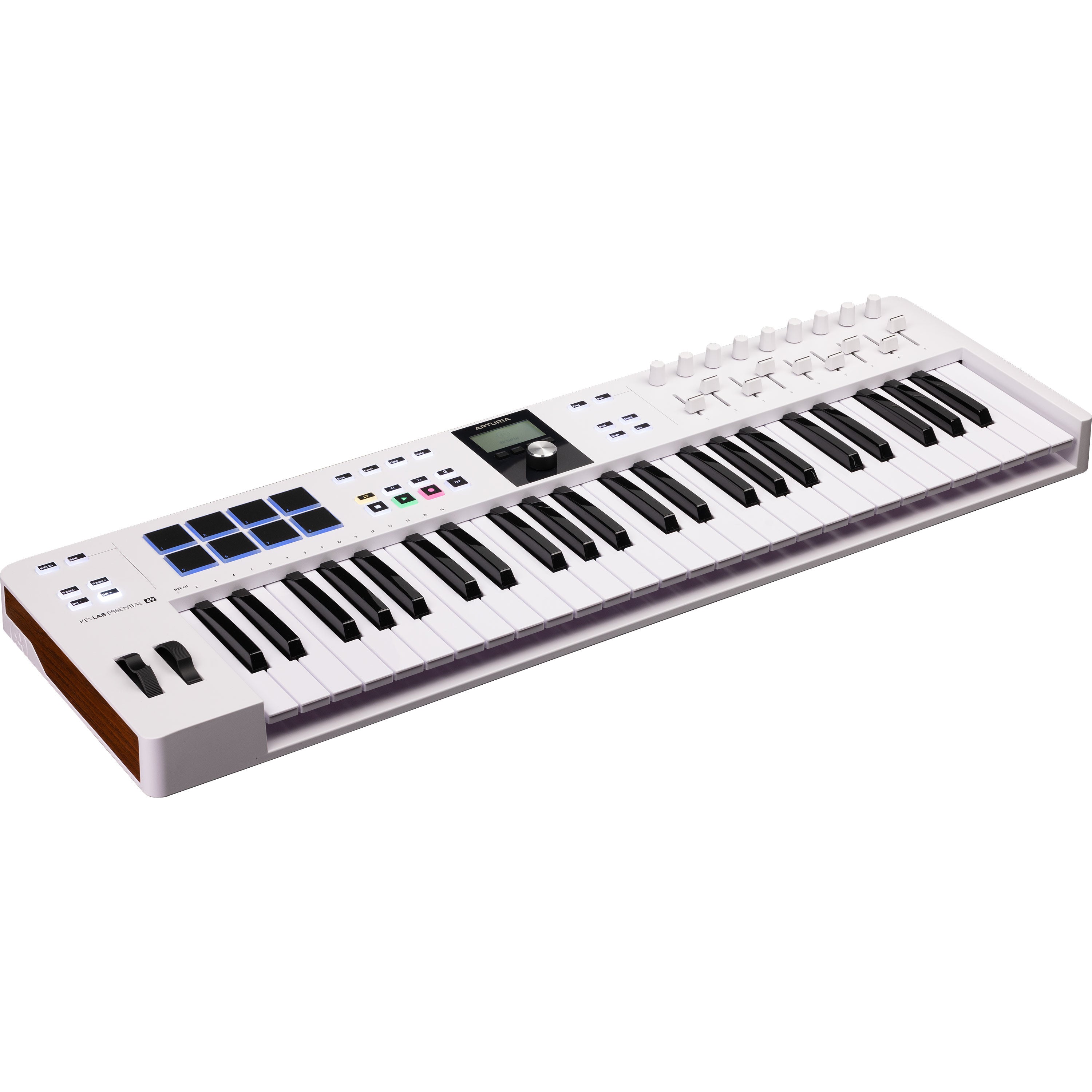 Arturia KeyLab Essential 49 Mk3 Keyboard Controller - White POWER
