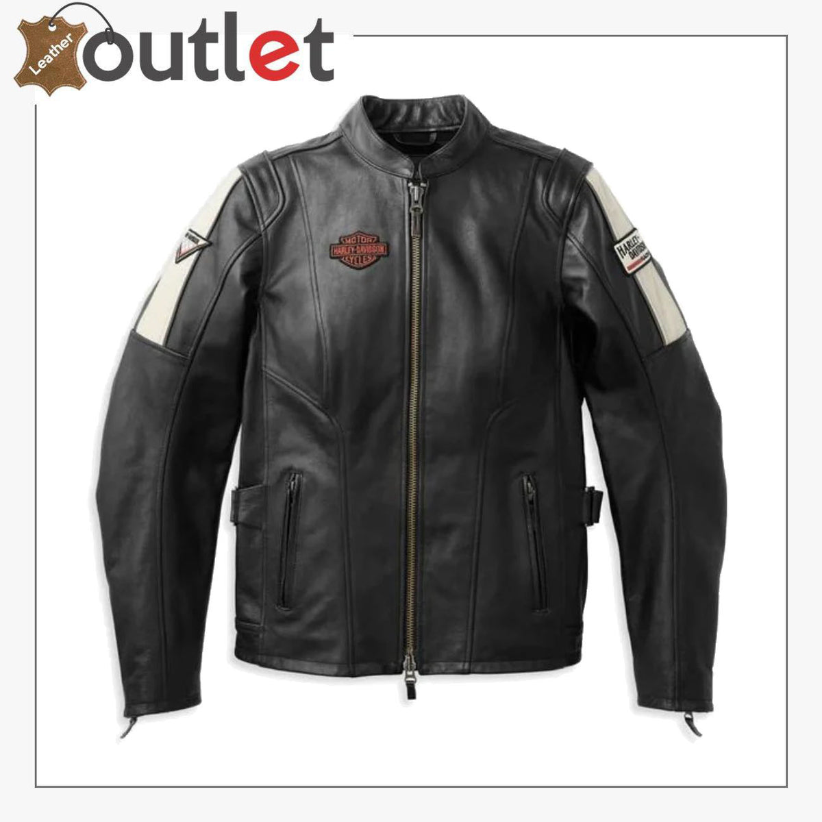 Harley-Davidson Women's Enduro Leather Riding Jacket - Black