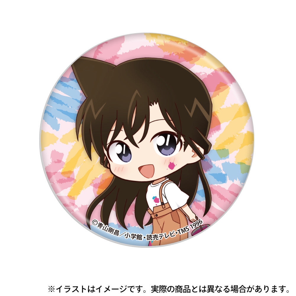 名探偵コナン毛利蘭公式アプリ缶バッジ幼少期シリーズ 6点 丸型缶