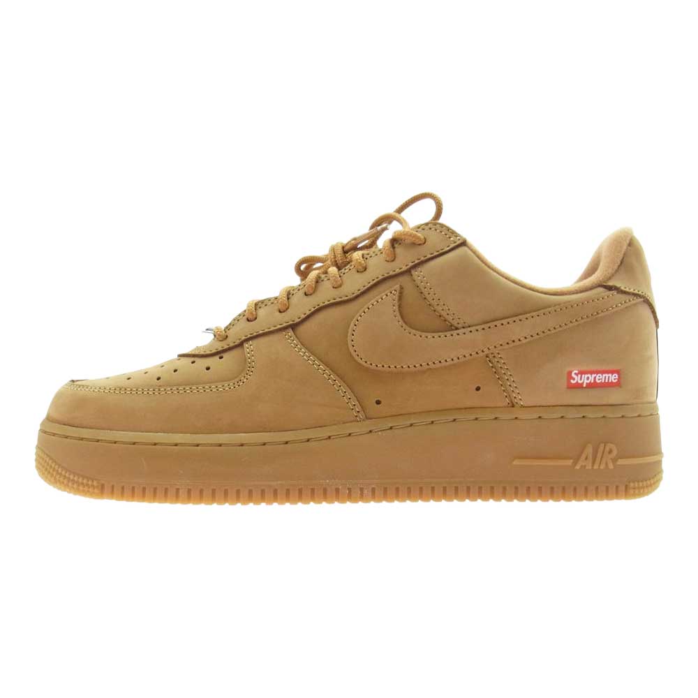 Supreme シュプリーム DN1555-200 × Nike Air Force 1 Low Wheat