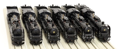 ☆天賞堂 16番HO C61形蒸気機関車 九州タイプ『はやぶさ』牽引機